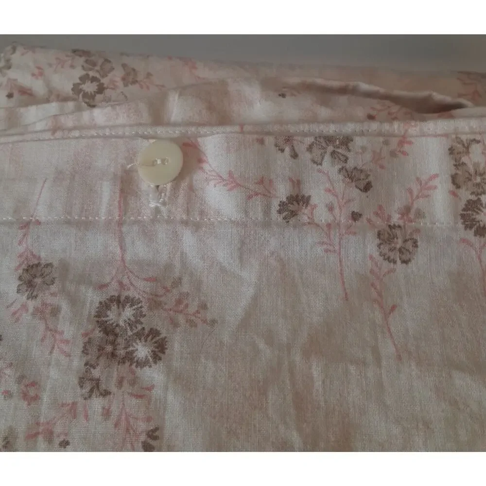Vintage Handmade Duvet & Sham set European Floral